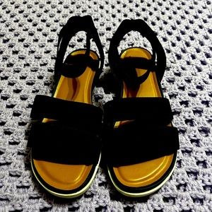 Black sandals